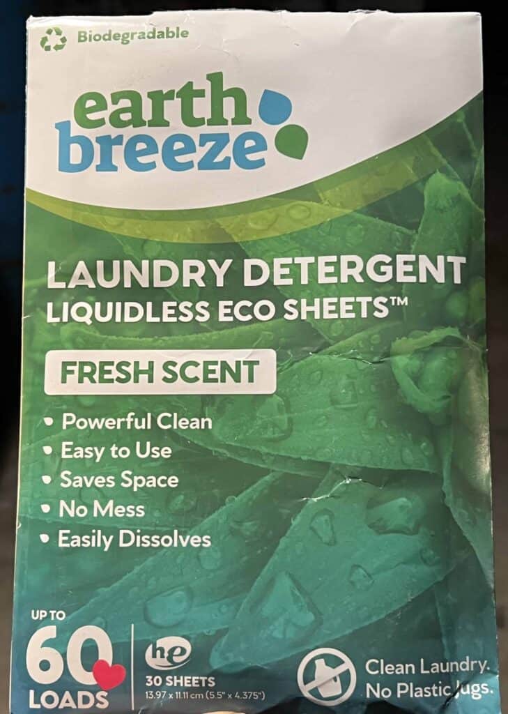 Earth Breeze Laundry Detergent Review