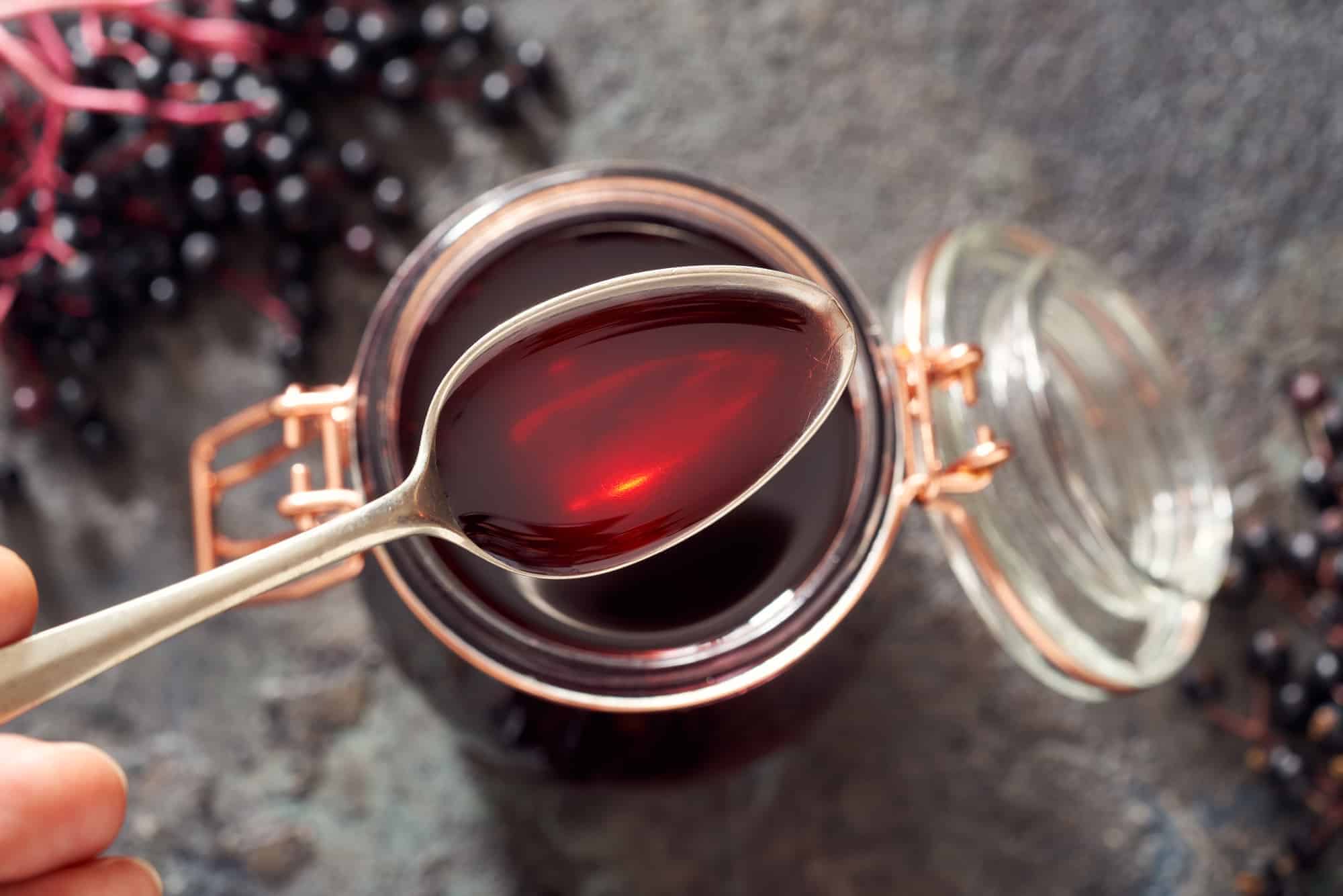 homemade elderberry syrup recipe