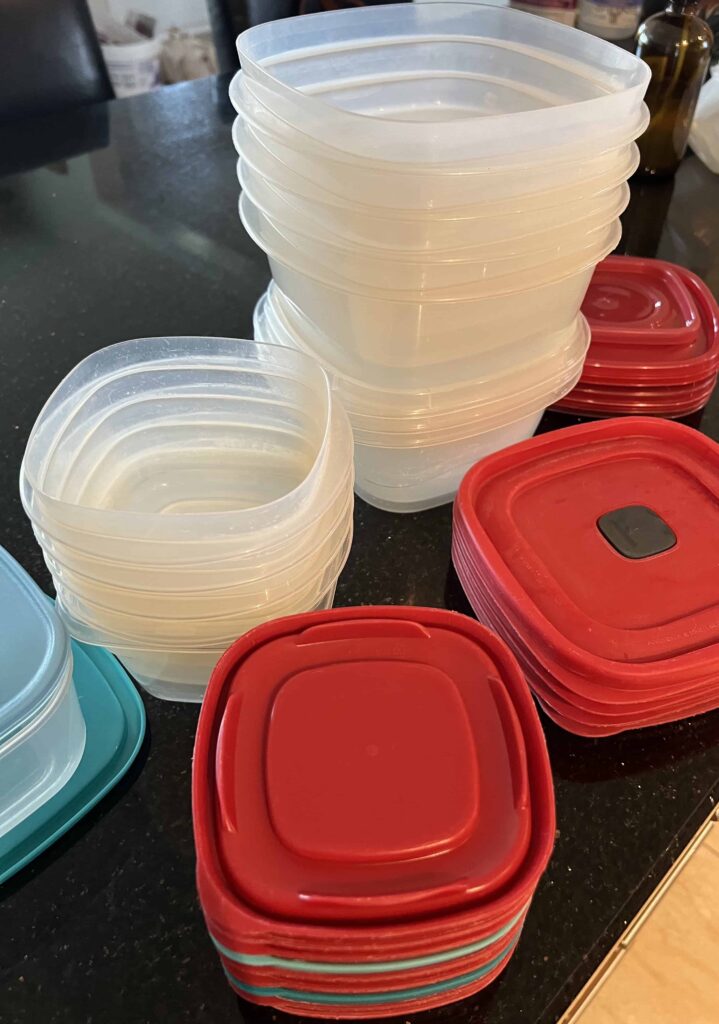 Ditch Plastic Food Containers