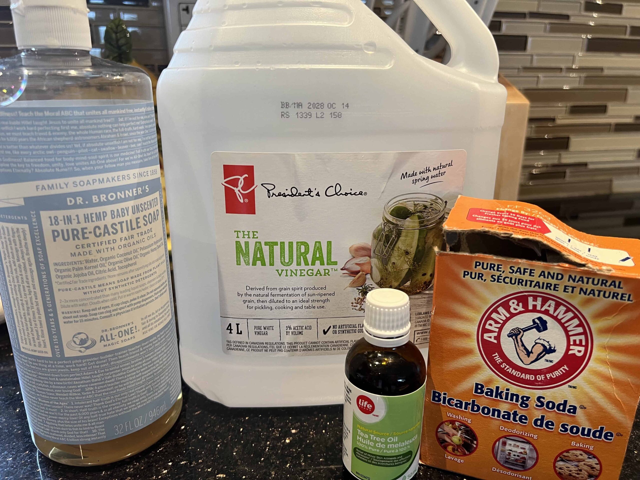 DIY natural cleaner recipes