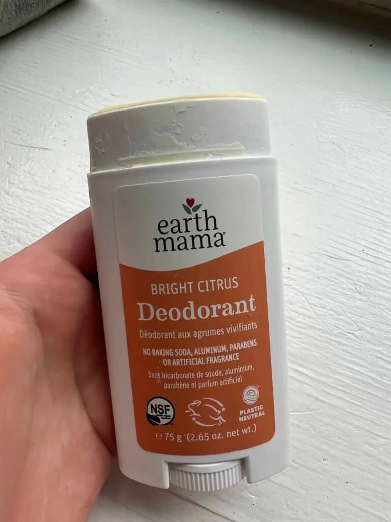 Earth Mama deodorant review