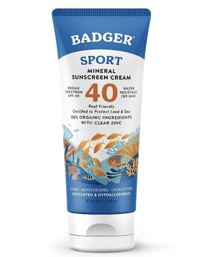 Badger Mineral Sunscreen