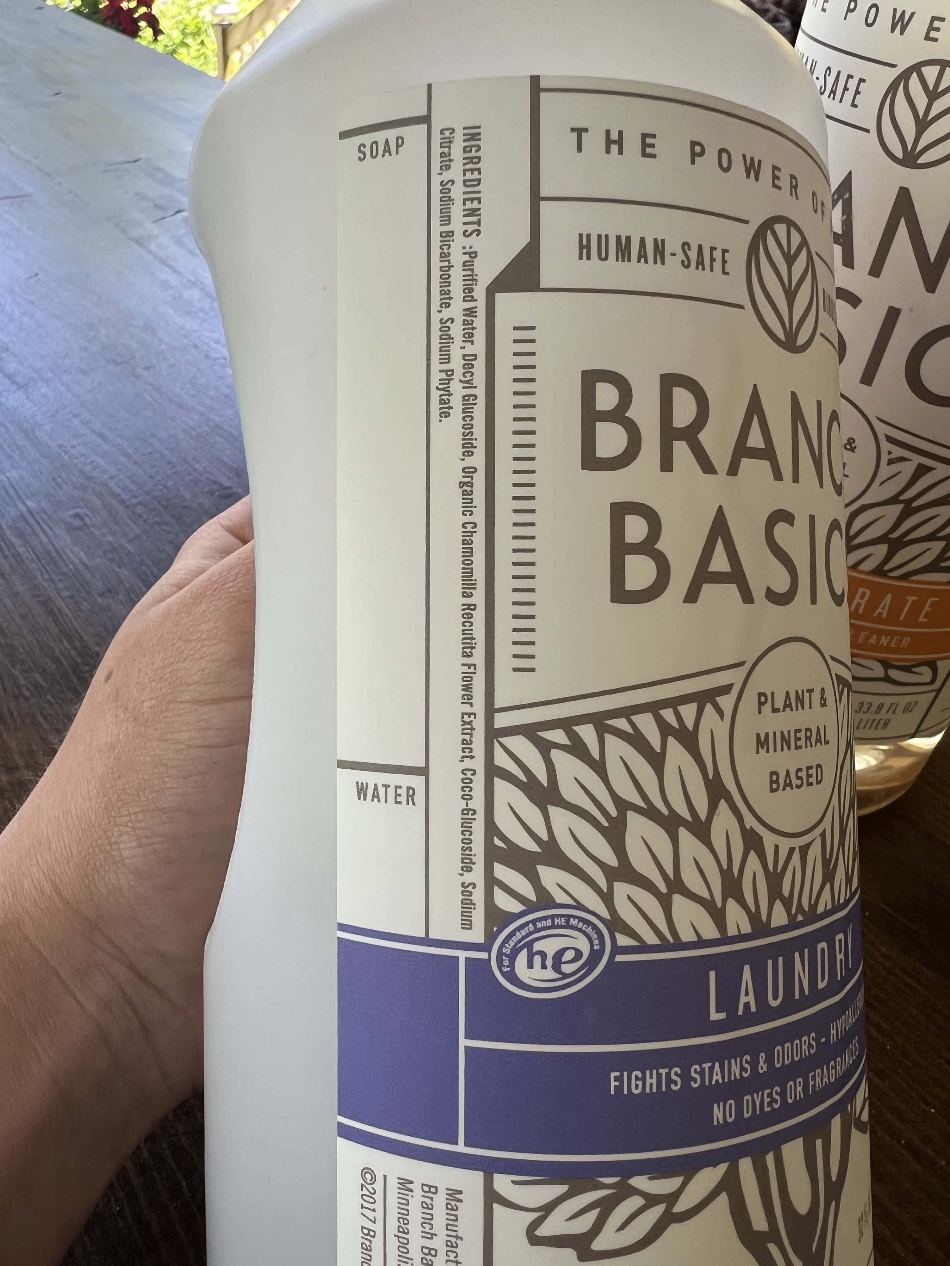 Fill Lines on Branch Basics Bottles