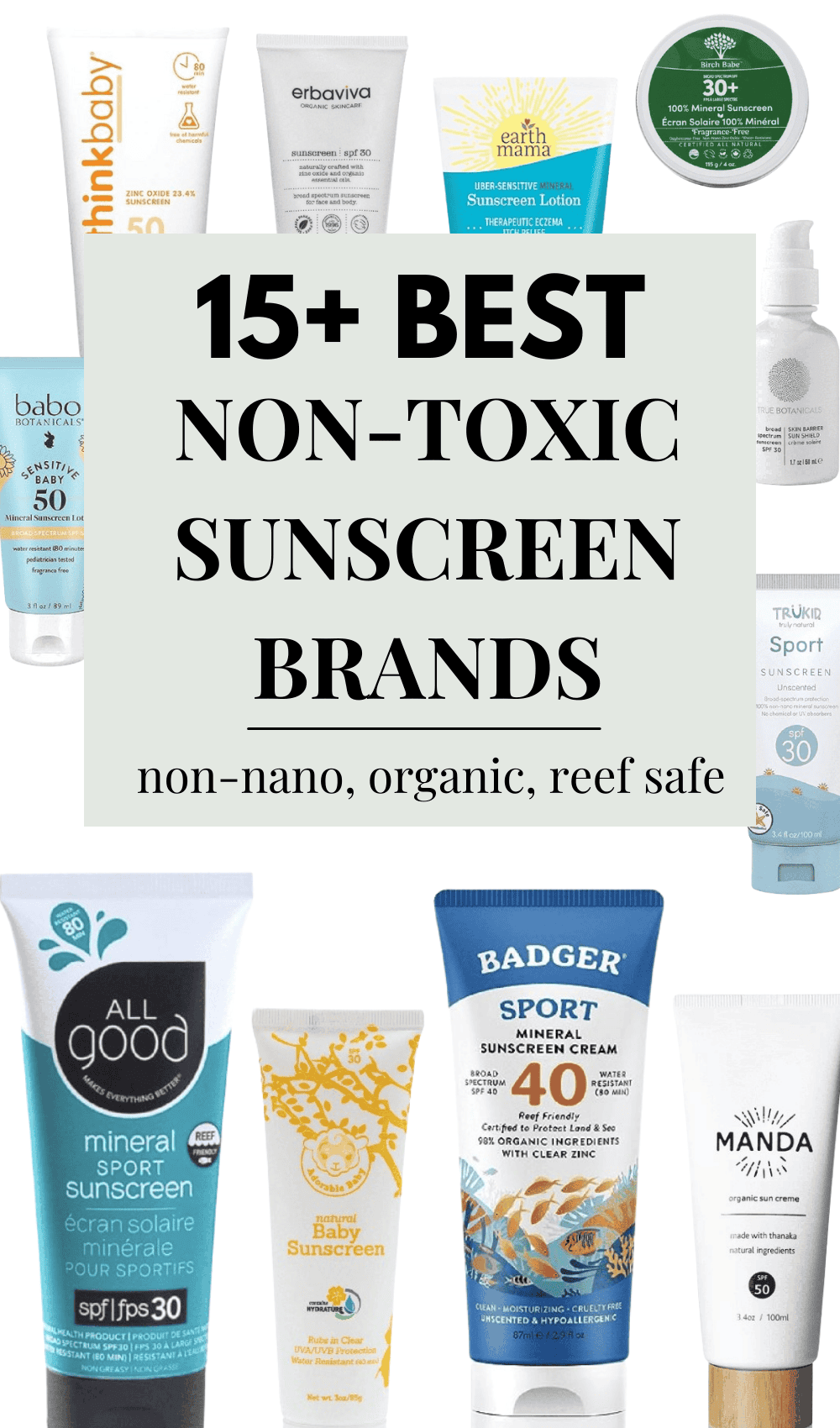 17 best non-toxic sunscreen brands