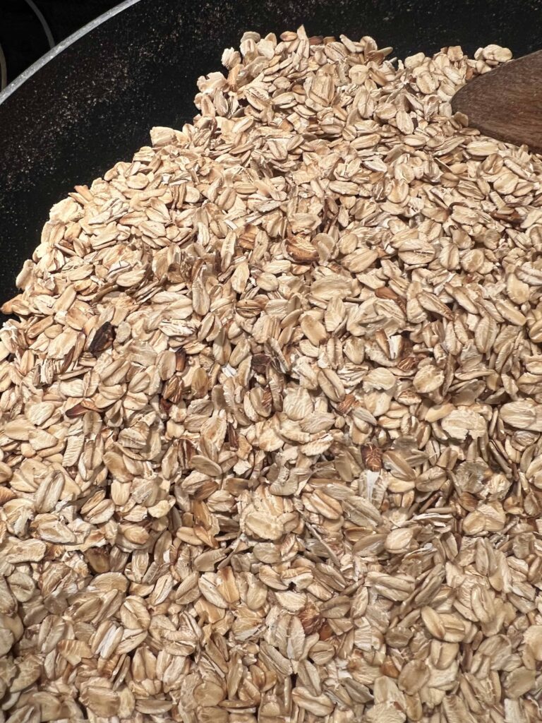 Toasted oats