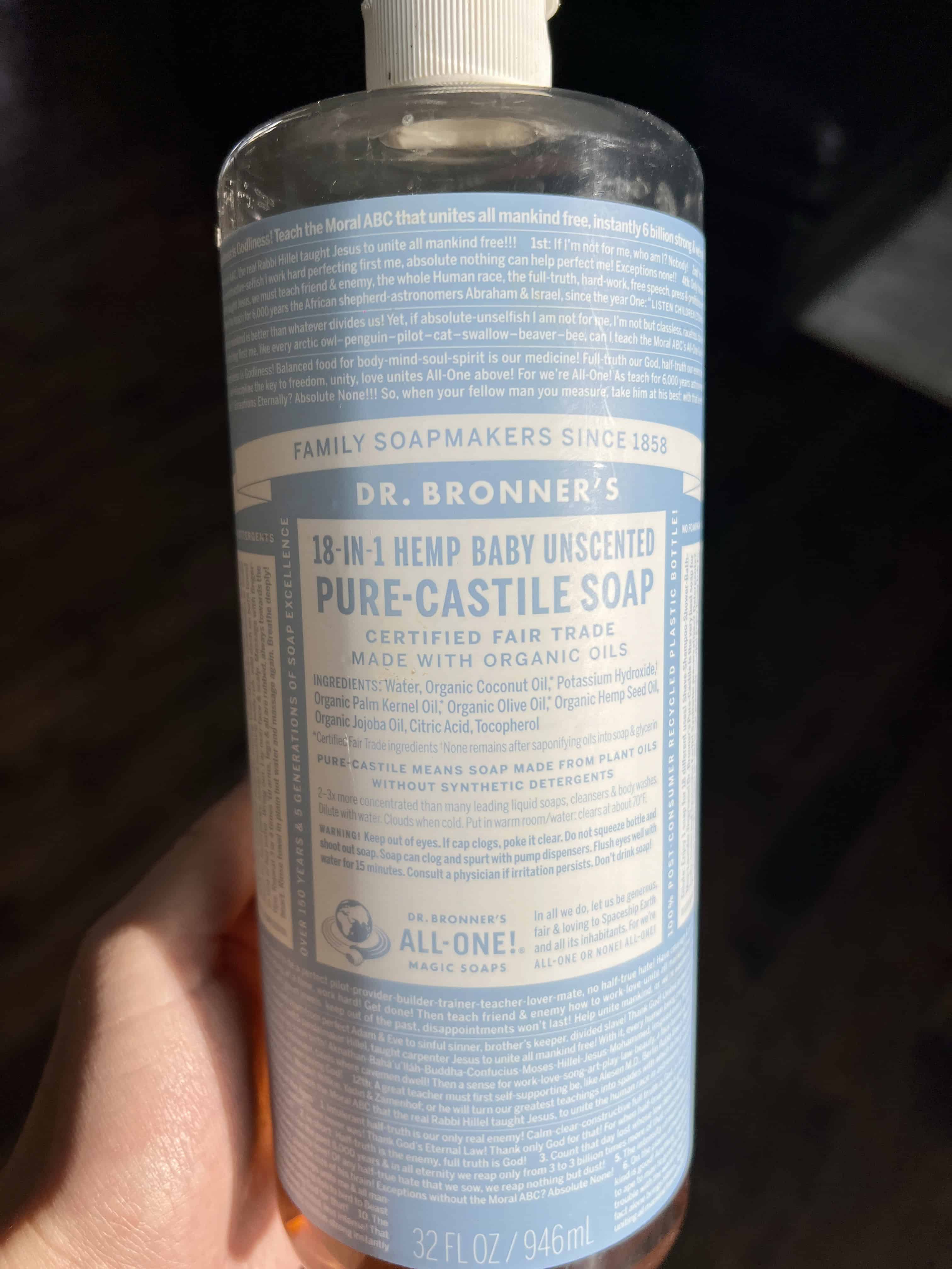 Dr. Bronner's Castile Soap