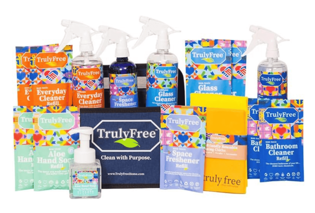 Truly Free Cleaning Products