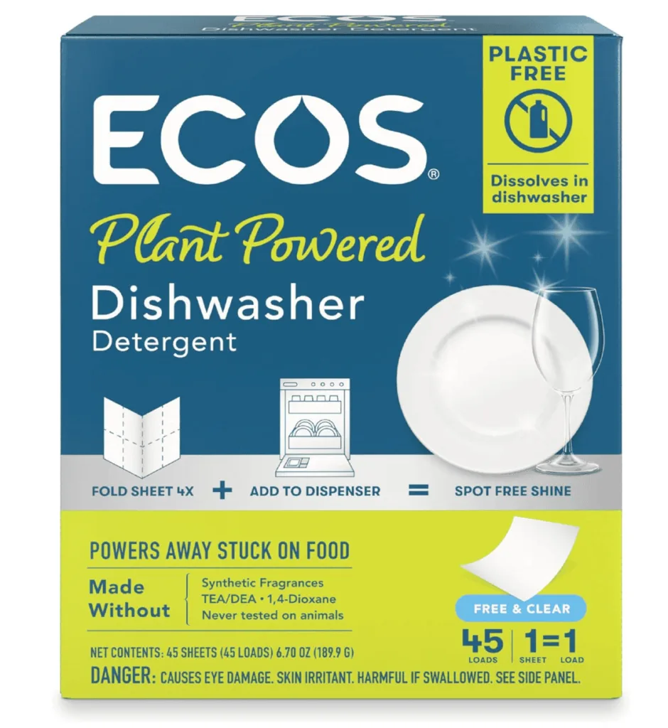 ECOS Dishwasher Sheets