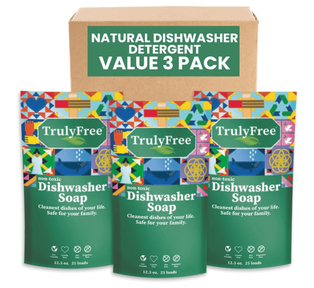 Truly Free Non Toxic Dishwasher Soap